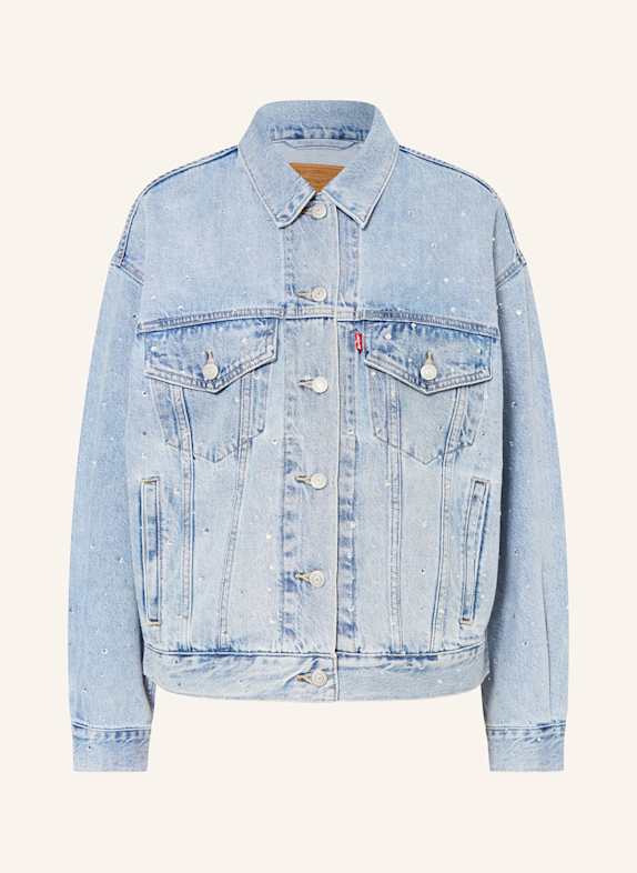 Levi's® Jeansjacke DAZZLE ME mit Schmucksteinen HELLBLAU