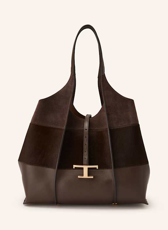 TOD'S Shopper DUNKELBRAUN