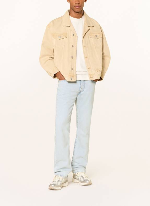 Levi's® Jeans 501 90S Straight Fit 41 Light Indigo - Worn In