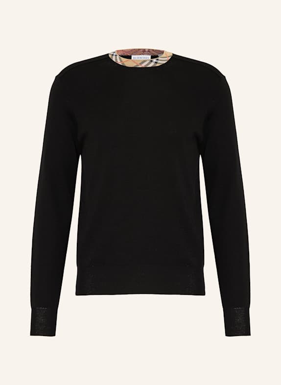 BURBERRY Sweter CZARNY