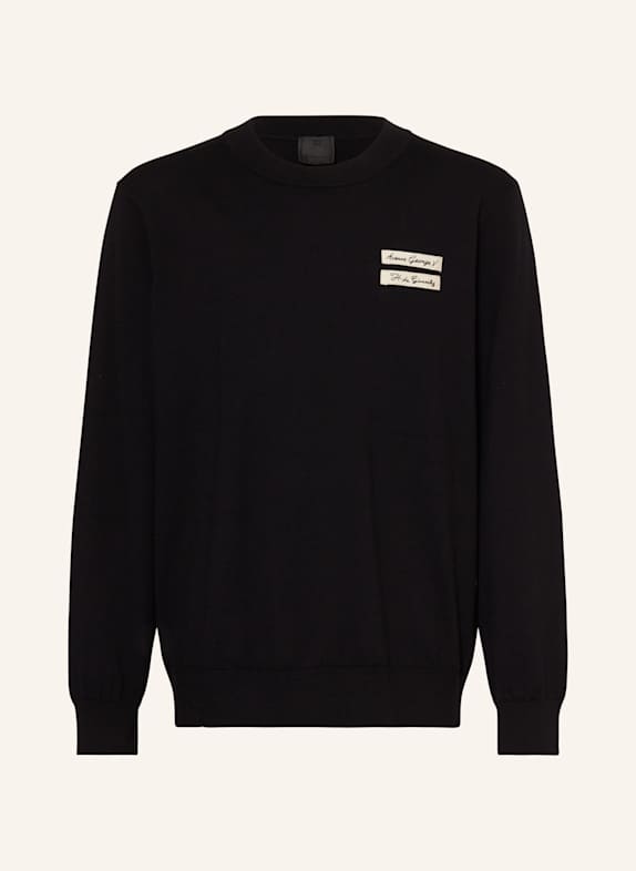 givenchy tie Pullover SCHWARZ
