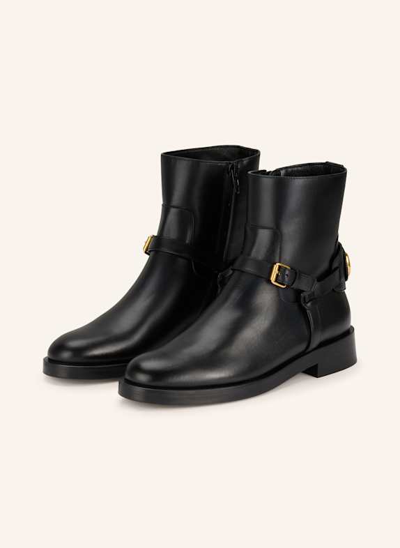 VALENTINO GARAVANI Stiefeletten VLOGO SIGNATURE SCHWARZ