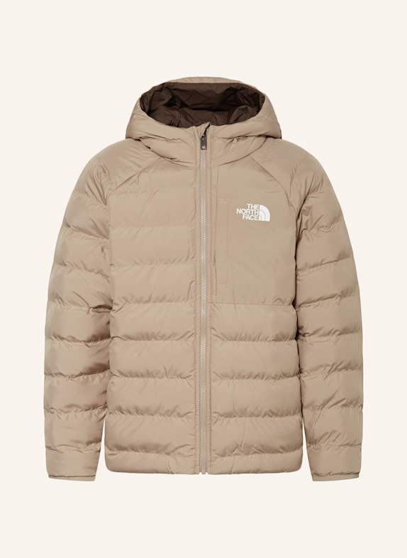 THE NORTH FACE Steppjacke zum Wenden BEIGE/ DUNKELBRAUN