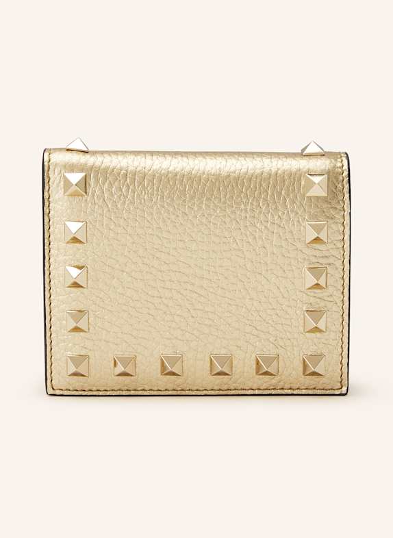 VALENTINO GARAVANI Wallet ROCKSTUD GOLD