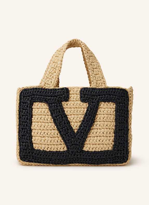 VALENTINO GARAVANI Shopper VIVA SUPERSTAR BEIGE/ SCHWARZ