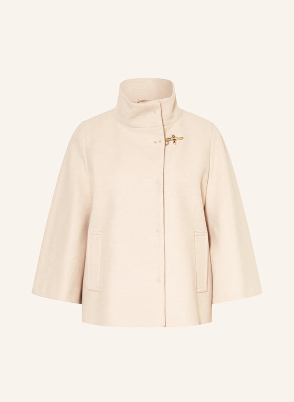 Fay Kurtka z rękawem 3/4 BEŻOWY