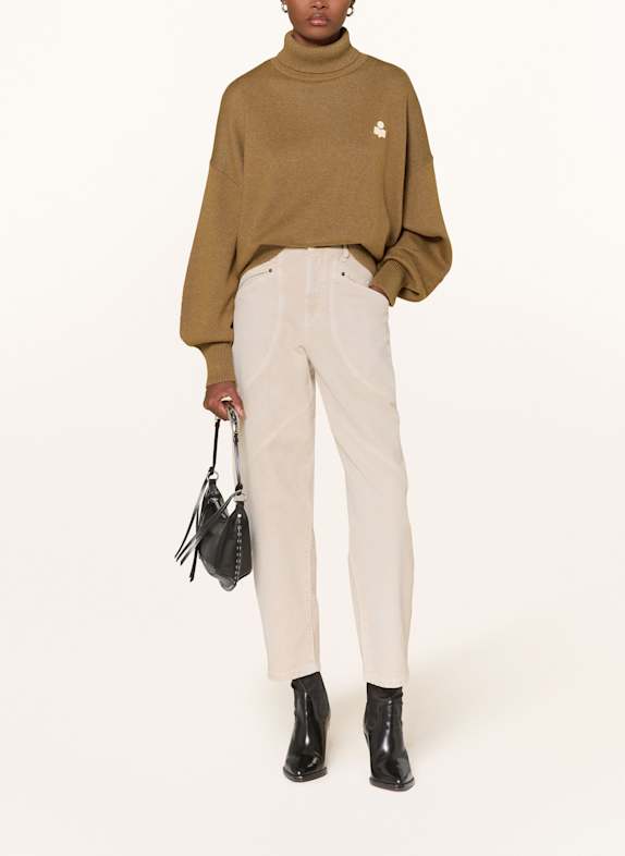 MARANT ÉTOILE Boyfriend jeans CATARINA 23EC ecru
