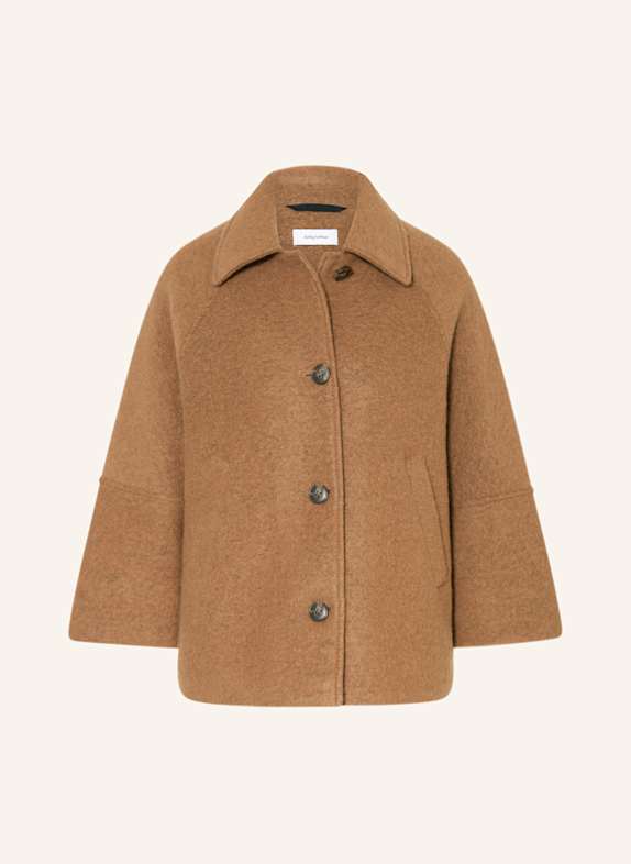 darling harbour Kurtka z rękawem 3/4 0016 CAMEL