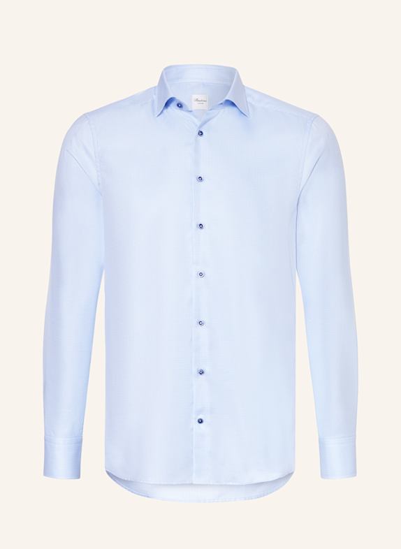 Stenströms Hemd Slim Fit HELLBLAU