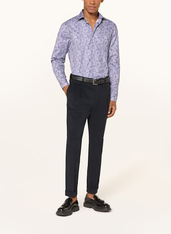 Stenströms Overhemd Regular Fit BLAUW / WIT