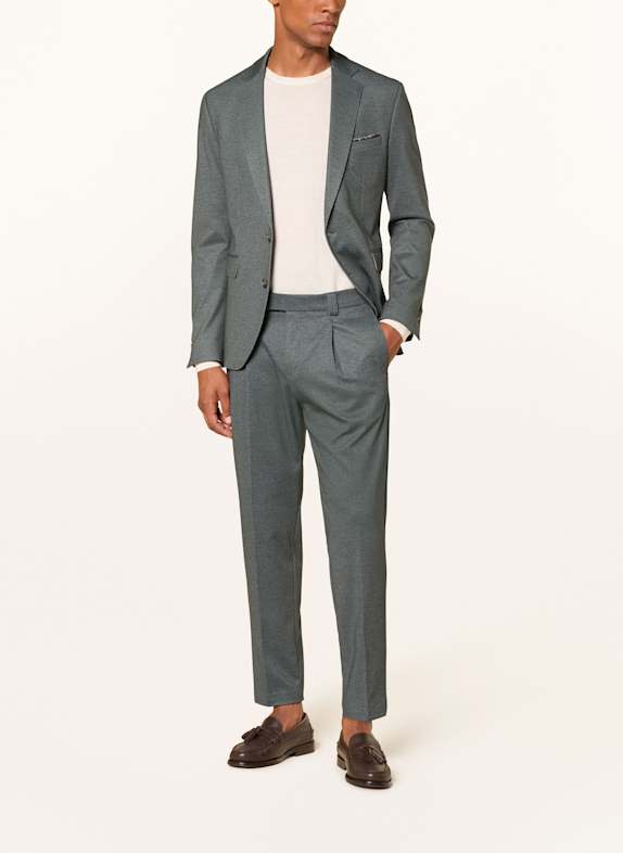 CINQUE Pantaloni de costum CISANDO Relaxed Fit 84 grUEn