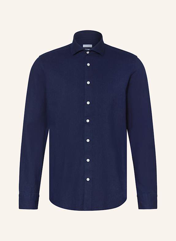 seidensticker Hemd Slim Fit DUNKELBLAU
