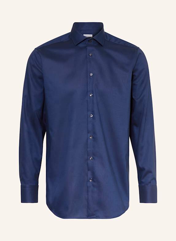 seidensticker Hemd Regular Fit DUNKELBLAU
