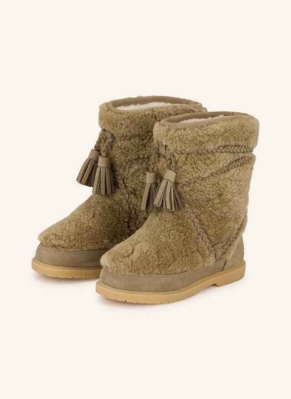 DONSJE Boots MYRIL HELLGRÜN