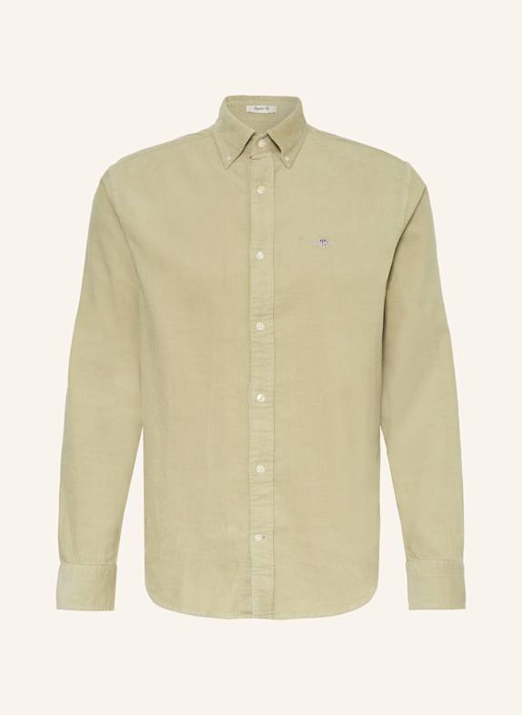 GANT Cordhemd Regular Fit BEIGE