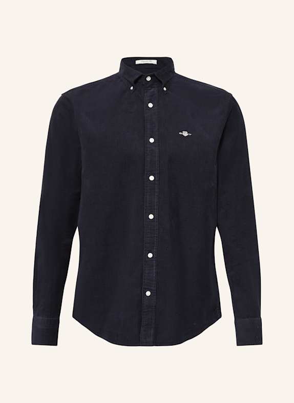 GANT Cordhemd Regular Fit DUNKELBLAU