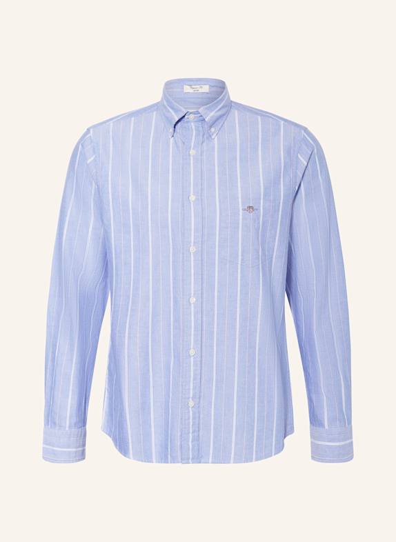 GANT Oxfordhemd Regular Fit HELLBLAU/ WEISS