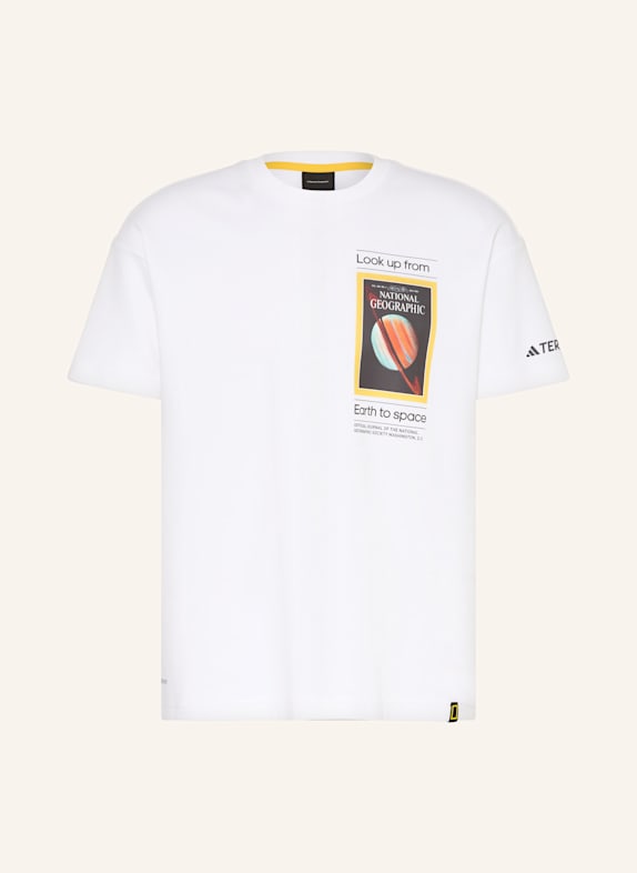 adidas TERREX T-Shirt NATIONAL GEOGRAPHIC GRAPHIC WEISS