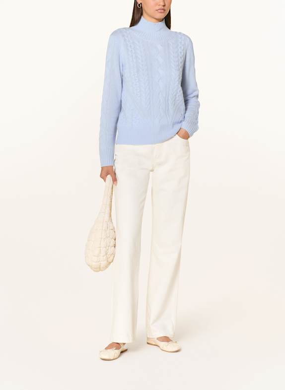 darling harbour Pullover mit Cashmere SKY BLUE