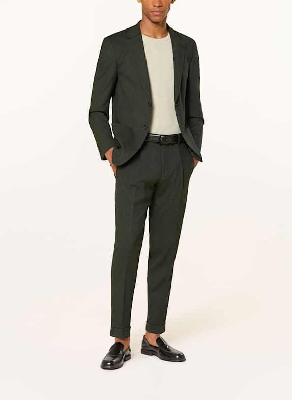 STRELLSON Pantalon LUIS Slim Fit DONKERGROEN