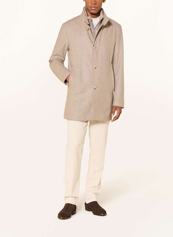 STRELLSON Wollmantel FINLAY 2.0 HELLGRAU