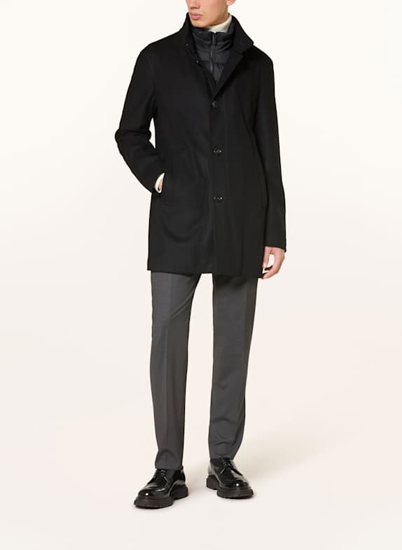 STRELLSON Wollmantel FINLAY 2.0 SCHWARZ