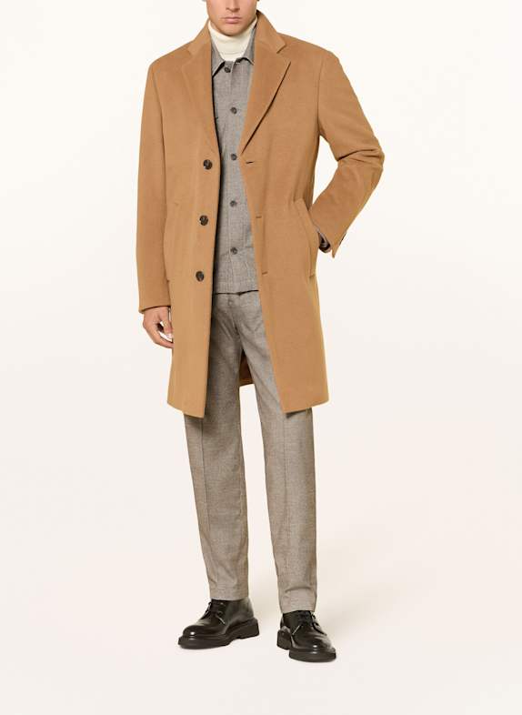 STRELLSON Wollmantel ADRIA 3.0 CAMEL