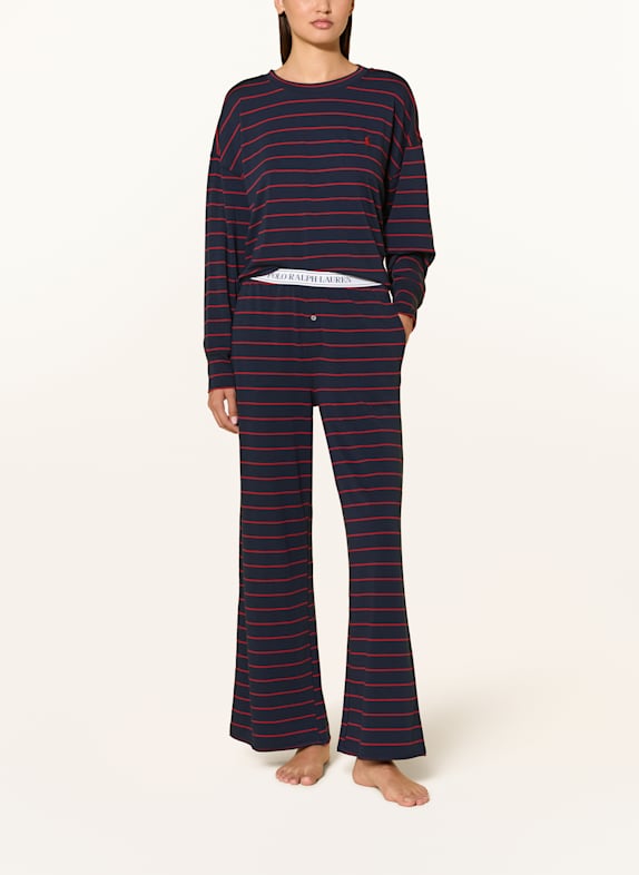 POLO RALPH LAUREN Pajamas DARK BLUE / FUCHSIA