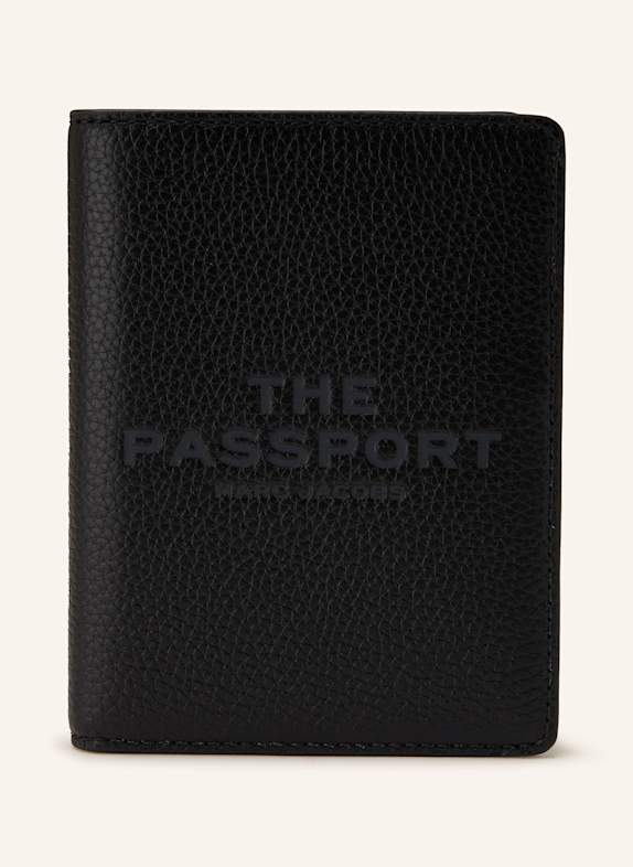MARC JACOBS Kartenetui THE PASSPORT CASE SCHWARZ