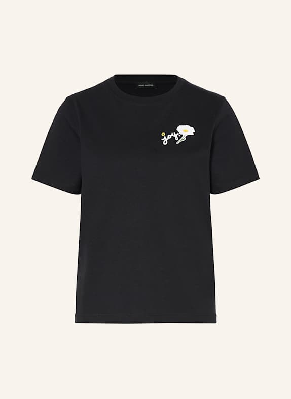MARC JACOBS T-Shirt MARC IS JOY SCHWARZ / WEISS / GELB