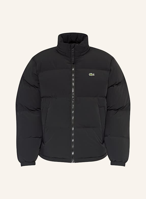 LACOSTE Daunenjacke SCHWARZ