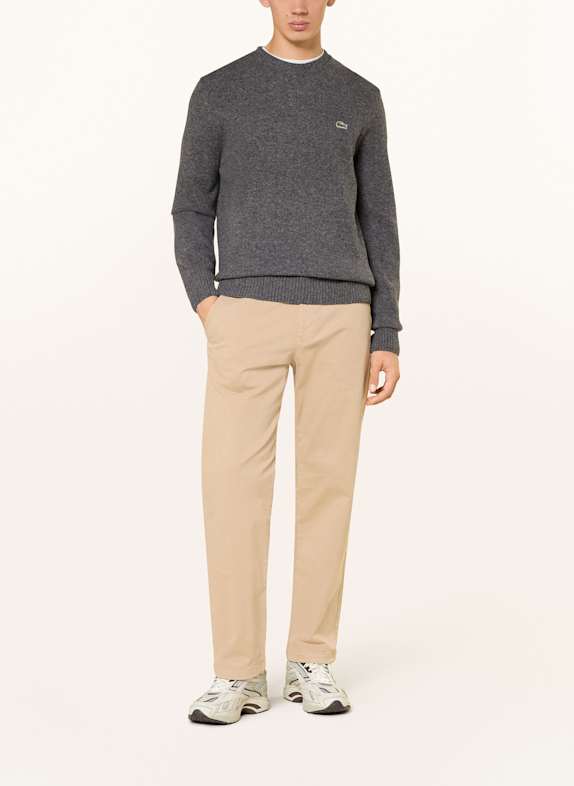 LACOSTE trui DONKERGRIJS