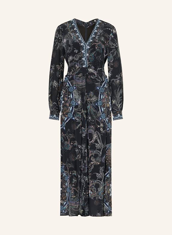 RIANI Kleid MANDALA SCHWARZ / BLAU / WEISS