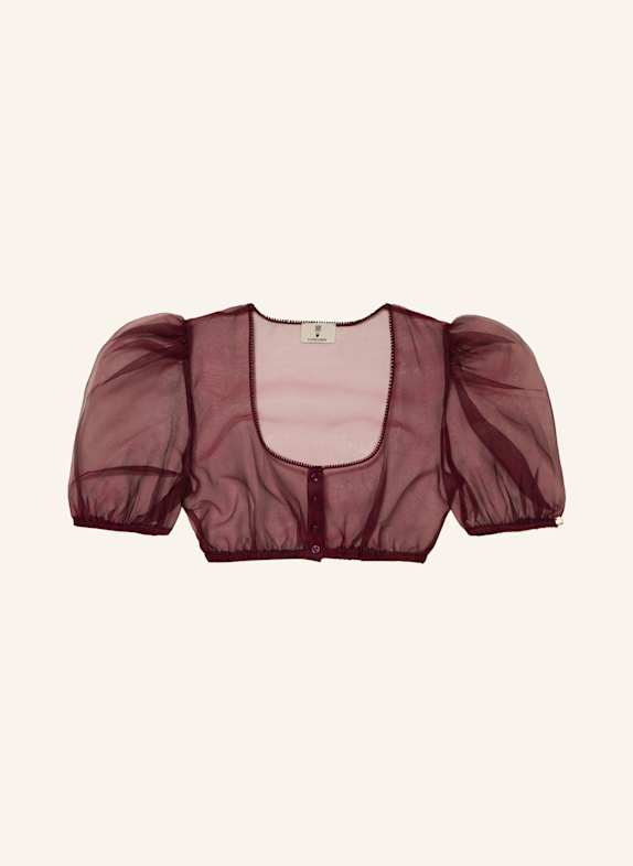 RIANI Dirndlbluse DUNKELROT