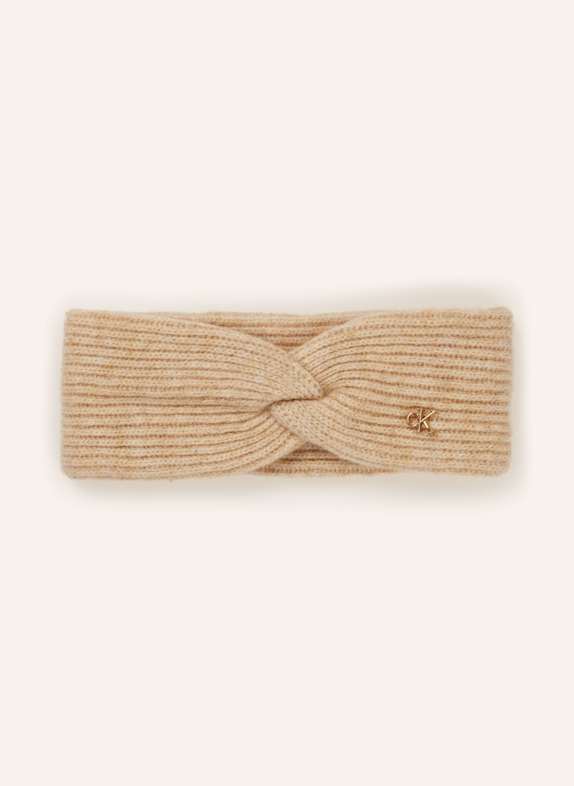 Calvin Klein Stirnband BEIGE