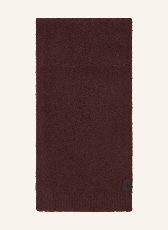Calvin Klein Schal DUNKELROT