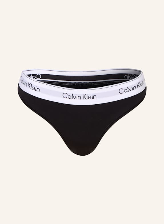 Calvin Klein Kalhotky ICON COTTON MODAL ČERNÁ