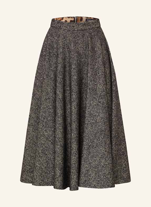 DOLCE & GABBANA Rock SCHWARZ / ECRU