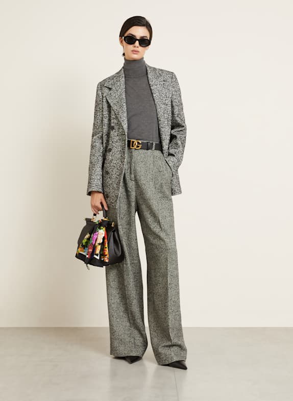 DOLCE & GABBANA Cabanjacke SCHWARZ / WEISS