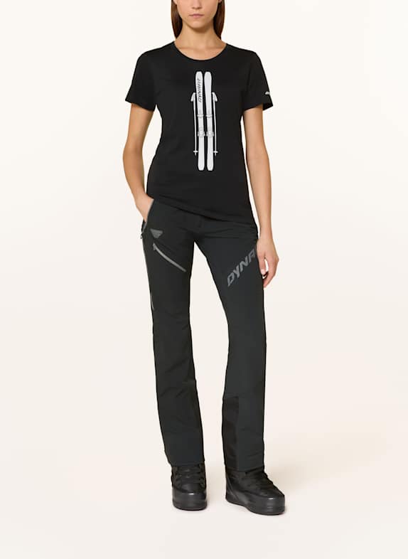 DYNAFIT T-shirt GRAPHIC ZWART