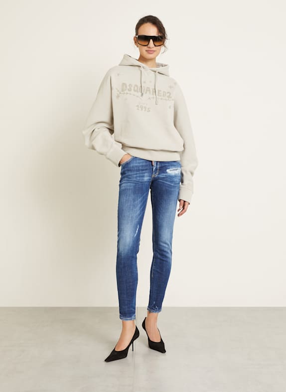 DSQUARED2 Skinny Jeans TWIGGY JEAN 470 NAVY BLUE