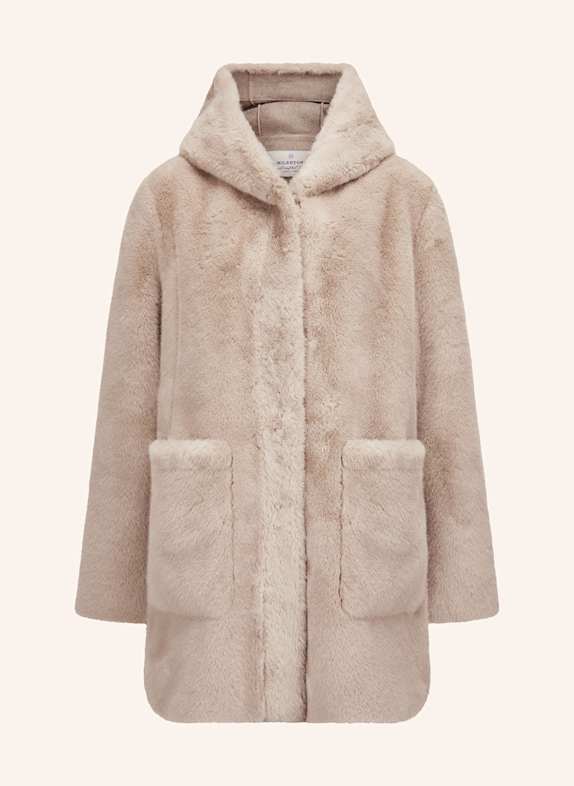 MILESTONE Kunstfell-Jacke MSPERSIANA TAUPE