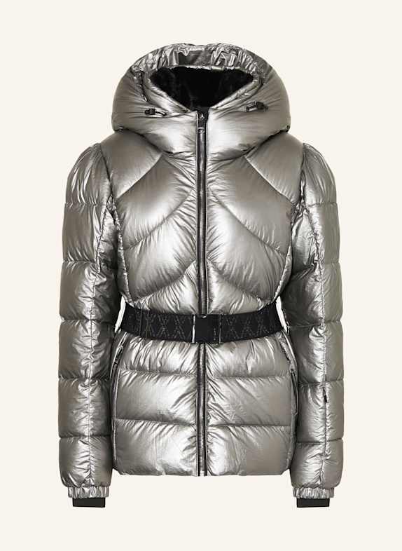 LUHTA Skijacke SUUKISVAARA mit Kunstfell SILBER