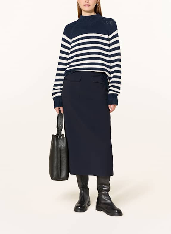 TOMMY HILFIGER Spódnica GRANATOWY