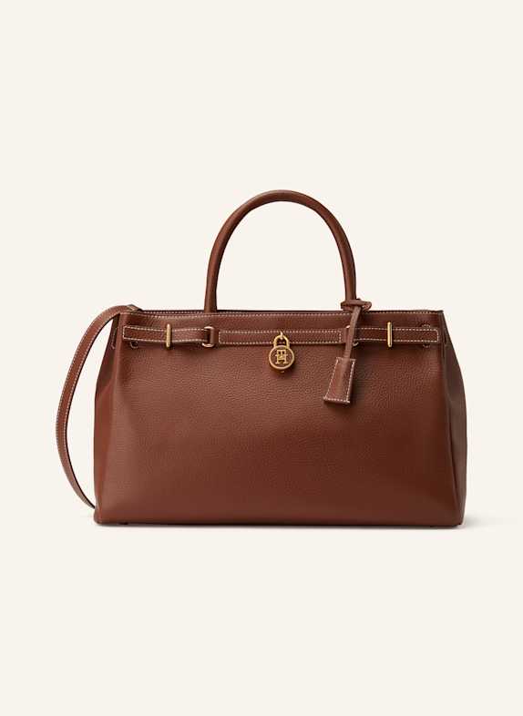 TOMMY HILFIGER Handtasche AMERICAN ICON COGNAC