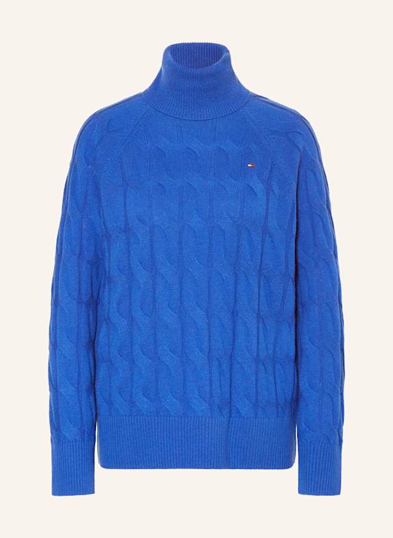 TOMMY HILFIGER Rollkragenpullover BLAU