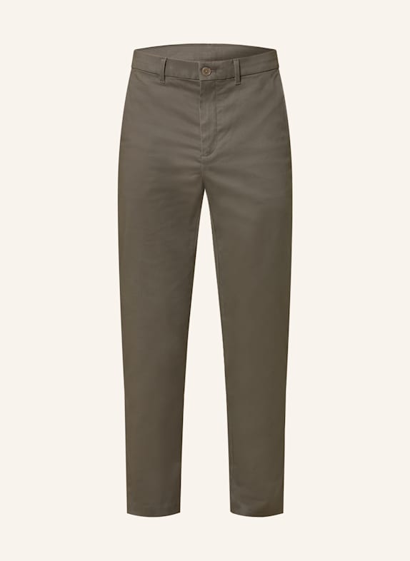 Calvin Klein Chino kalhoty Slim Tapered Fit TMAVĚ ŠEDÁ