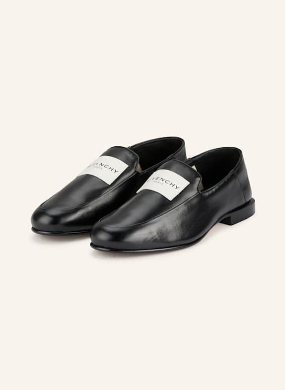 GIVENCHY Slipper SCHWARZ/ WEISS