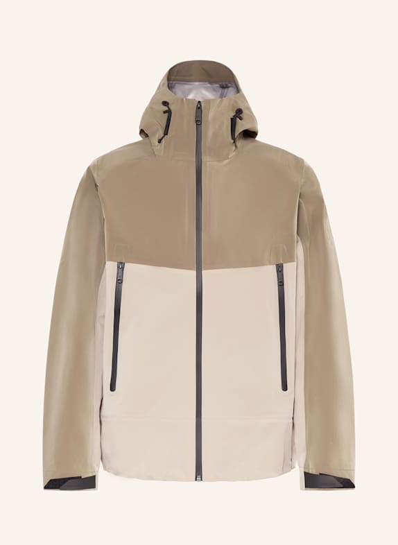 Calvin Klein Jeans Regenjacke BEIGE / BRAUN