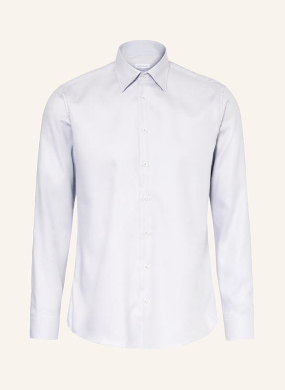 seidensticker Hemd Shaped Fit HELLGRAU / WEISS